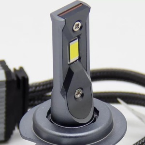 Set cu 2 becuri LED H7, Canbus, 120W, 6000LM, IP68, fara eroare, lumina alb-rece - Img 4