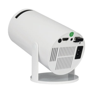 Set cu proiector de jocuri 3D, X10 Plus, 2 controlere, 4K, 60W, 5G Wi-Fi, 10.1x10.35cm, alb - Img 8