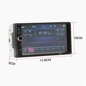 Sistem Media Auto MP5 cu Ecran Touch HD de 7", 7018B, Bluetooth, Telecomanda, Negru - Img 10