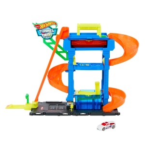 Spalatorie auto Hot Wheels, dimensiune 35.5x10x25cm, multicolor - Img 3