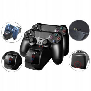 Statie de incarcare dubla pentru controllere PS4 - Img 3