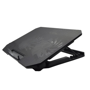 Suport laptop cu ventilator dublu, reglabil in inaltime - Img 6