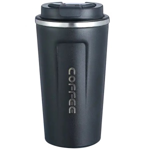 Termos smart pentru cafea/ceai sau alte bauturi, Afisaj LCD de temperatura, Capacitate 510ml - Img 3