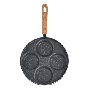 Tigaie pentru clatite, antiaderenta, diametru 25cm, gri - Img 4