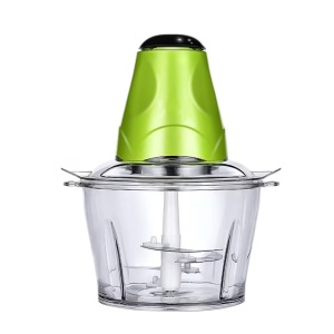 Tocator electric multifunctional 250W, pentru carne, fructe si legume, capacitate 3L, plastic-otel, verde - Img 3