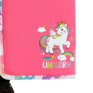 Vesta Inot pentru Copii 2-3 Ani, Model Unicorn, din Spuma, Fucsia - Img 3