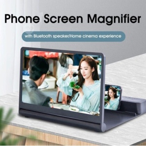 Amplificator de imagine pentru smartphone, HD, cu difuzor bluetooth, de 10 inch - Img 5