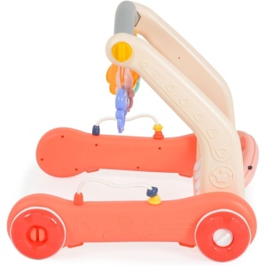 Antemergator cu Saltea de Joaca si Centru de Activitati, cu Muzica, Lumini si 4 Jucarii Detasabile, Multicolor - Img 2