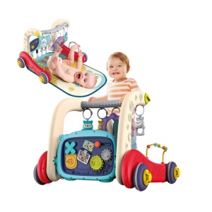 Antemergator si saltea cu centru activitati pentru bebelusi 0-9+ luni, multifunctional - Img 4