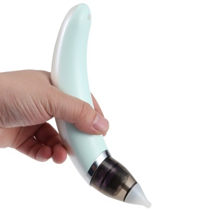 Aspirator nazal pentru copii, portabil, 5 trepte de viteza si 2 capete, incarcare USB, verde - Img 8