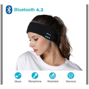 Bandana sport cu Bluetooth, cu hands-free, si butoane, microfon si casti incorporate - Img 2