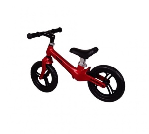 Bicicleta fara pedale pentru copii 2-5 ani, cu cadru de magneziu Race Max, rosu - Img 2