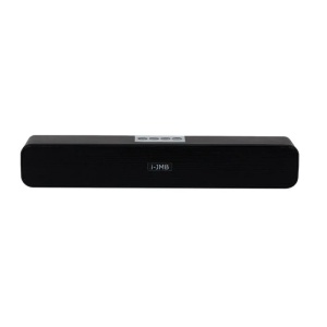 Boxa Bluetooth tip bara, portabila, 10W, baterie 1200 mAh, 18.8x8.5x8.5 cm, negru - Img 2