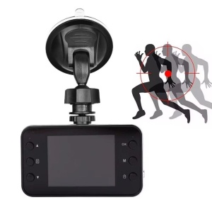 Camera auto DVR, Full HD 1080P, cu senzor de miscare, display LCD 2.7 inch, negru - Img 7