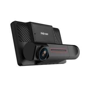 Camera tripla auto DVR, Full HD 1080p, display 4 inchi, unghi de 170° - Img 12