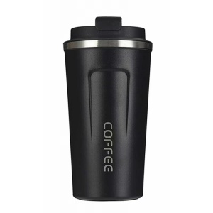 Cana Termos Coffee,Capacitate 510 ml,Portabil,Pereti Dubli - Img 2