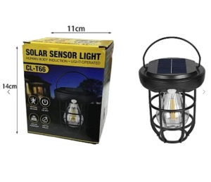 Felinar cu incarcare solara CL T66 cu lumina calda - Img 5