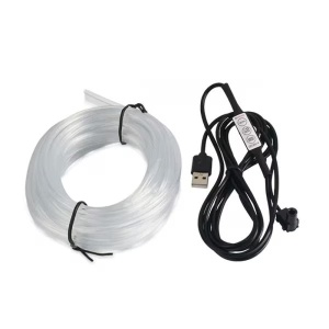 Fir RGB 5m lumina ambientala auto, alimentare cu mufa USB, 7 culori - Img 2