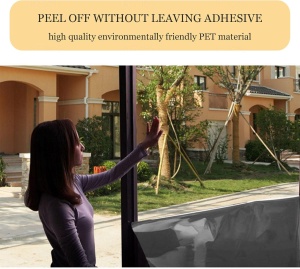 Folie pentru geamuri cu protectie UV, Efect de oglinda, Dimensiune 300x60 cm - Img 6
