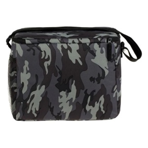 Geanta Izoterma pentru alimente, Capacitate 16L, 31x21x25cm, Gri Camuflaj - Img 4