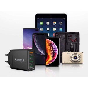 Incarcator cu 4 porturi USB 3.0, Incarcare ultra-rapida - Img 5