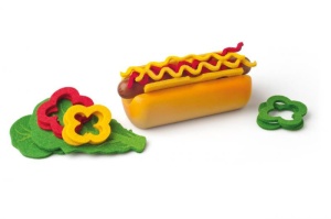 Joc de preparat Hotdog din lemn cu accesorii incluse - Img 1
