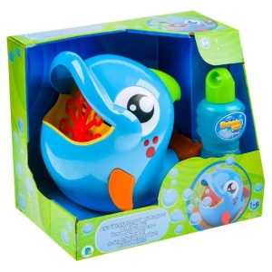 Jucarie pentru baloane de sapun, forma delfin, capacitate 236ml, albastru - Img 1