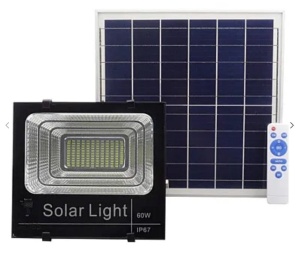 Kit proiector solar 60W cu telecomanda HA - Img 1