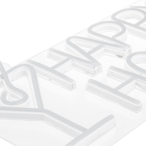 Lampa LED neon colorat, model cu scris "Happy Hour" Cocktail, Cablu de 1.8M inclus, Dimensiune 43x21 cm - Img 4