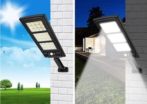 Lampa solara stradala JF-144 cu senzor miscare - Img 2
