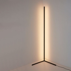 Lampadar decorativ de podea cu LED-uri colorate, Functie de reglarea luminozitatii si selectare culoare, Inaltime 140 cm - Img 3