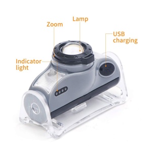 Lanterna pentru cap cu led 5W si senzor - Img 5