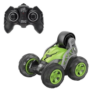 Masina cu telecomanda, functie rostogolire la 360 grade, cu lumina verde
