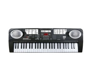 Orga Electronică cu 54 de Clape, Funcții Avansate, Sistem Stereo, 74x16x26 cm, negru - Img 3