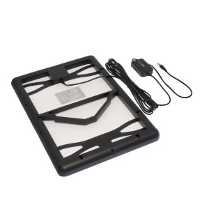 Panou solar 15W portabil, GD-120, IP65, cu mufe pentru incarcare device-uri, ABS, 37x26 cm, negru - Img 4