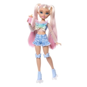 Papusa Barbie Dream Besties Roller Skate Malibu, cu accesorii incluse - Img 3