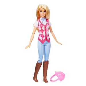 Papusa Barbie echitatie, varsta 3+ ani, 13.5x5.5x32.5cm, multicolor - Img 3