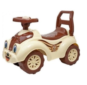 Premergator pentru copii 1 an+, Ride-on , masinuta vesela, cu claxon, veverita - Img 1