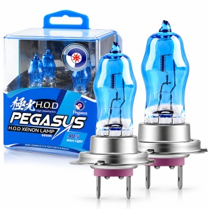 Set 2 becuri auto H7 Pegasus Xenon Effect, Halogen, 6000K, 1500 lm, 12V, 100W/set