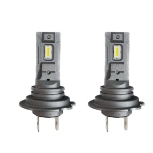 Set 2 becuri LED W H7 120W, 15000Lm, 12V, 6000K, lumina alb-rece - Img 2
