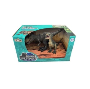 Set 2 dinozauri de jucarie - Tyrannosaurus Rex, pentru copii de 3+ ani - Img 2