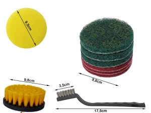 Set 28 de piese pentru detailing auto, casa, bricolaj - Img 16