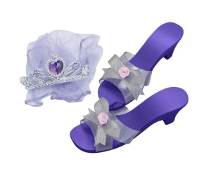 Set de Infrumusetare, Tiara si Pantofi, 3 Modele, 7-8 ani - Img 3