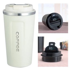 Termos smart pentru cafea/ceai sau alte bauturi, Afisaj LCD de temperatura, Capacitate 510ml - Img 11