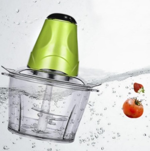 Tocator electric multifunctional 250W, pentru carne, fructe si legume, capacitate 3L, plastic-otel, verde - Img 4