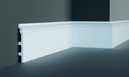 Brau decorativ din poliuretan Flexibil CR945F - 14x1.8x200 cm
