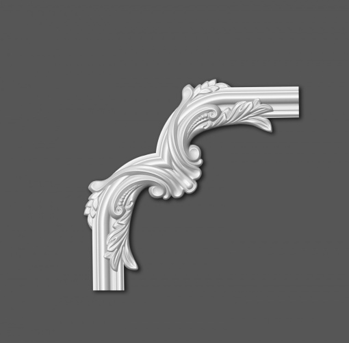 Chenar decorativ din poliuretan B17-3 - 29.6x29.6x1.7 cm
