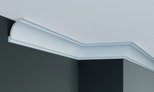 Cornisa decorativa din poliuretan Flexibil P821F - 7x5x200 cm