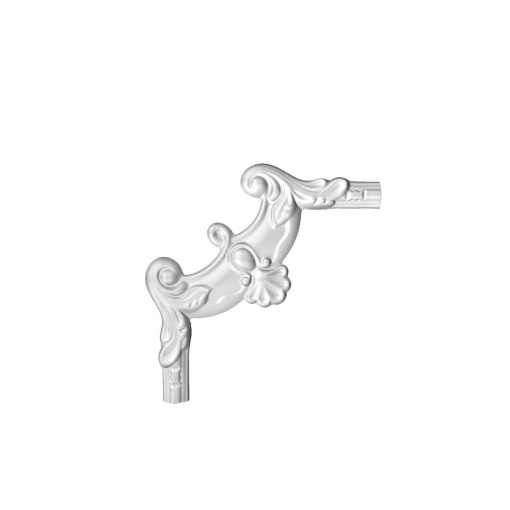 Chenar decorativ din poliuretan CR916B - 0.21x0.21 cm