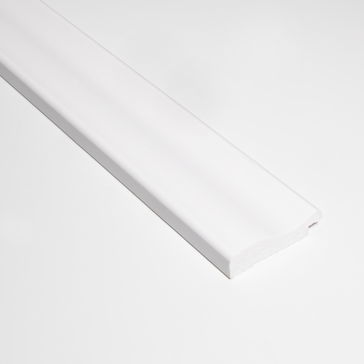 Profil dreapta pentru panou riflat 3D Versal, Alb, 270x4.9 cm, Lamelio